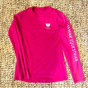 Noel Asmar technical long sleeved riding shirt